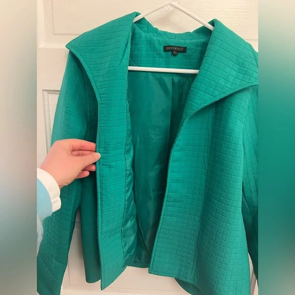 For Cynthia Women's Vibrant Blazer - Picture 3 of 5